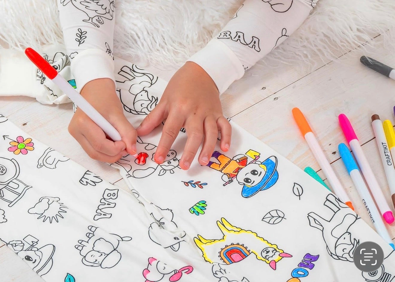Coloring Pajamas