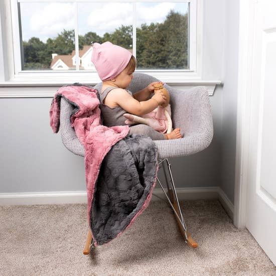 Faux Fur Baby Blanket